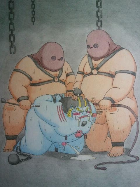 Gay Prison Sex Slave Comic - Toon sex pic ##0001301590688 anal blush bondage bondage bound chains chubby  cum fishmen forced futonuki gay group group sex human jinbe male mammal  mask one piece oral prison rape saliva sex slave