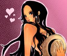 Toon sex pic ##00013062106 boa hancock hat heart naked nude one piece straw hat