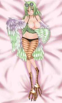 Toon sex pic ##0001301404476 female glasses green hair long hair monet (one piece) monster girl one piece yellow eyes