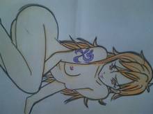 Toon sex pic ##0001301181971 breasts naked nami nipples nude one piece orange eyess orange hair tattoo