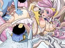 Toon sex pic ##0001301155607 blue eyess blush breast grab breasts censored chains chains cum cum inside hair rings hody jones kraken (one piece) large breasts lolita channel long hair mermaid monster girl nipples one piece open mouth penis pink hair ponytail pussy rape sex shirahoshi sweat tentacle vaginal penetration vaginal penetration vander decken ix very long hair wadatsumi wadatsumi (one piece) wet