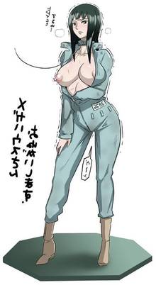 Toon sex pic ##000130486321 female bondage breasts breasts outside collar erect nipples eroquis female figure large breasts leash nico robin nipples no bra one piece overall prisoner request trembling unzipped