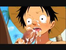 Toon sex pic ##000130385700 censored cum gay hat male male only monkey d. luffy monkey d luffy one piece penis tagme yaoi