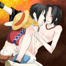 Toon sex pic ##000130354927 monkey d. luffy one piece portgas d. ace yaoi
