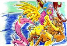Toon sex pic ##0001301327136 anthro chopper crossover fluttershy (mlp) friendship is magic my little pony one piece